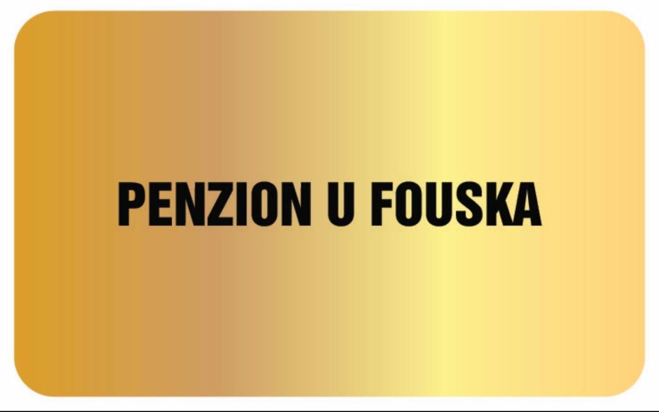 Chodov  Penzion U Fouska מראה חיצוני תמונה